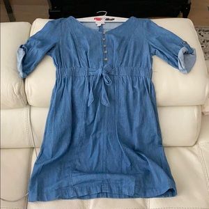 Isabel Maternity Jean Dress